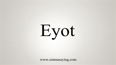eyot meaning crossword.